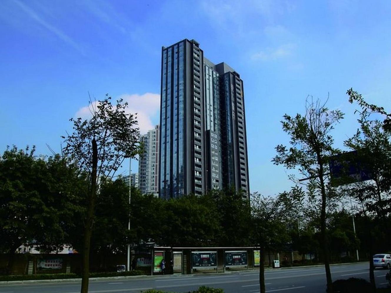 Leisden Hotel Chengdu Bagian luar foto